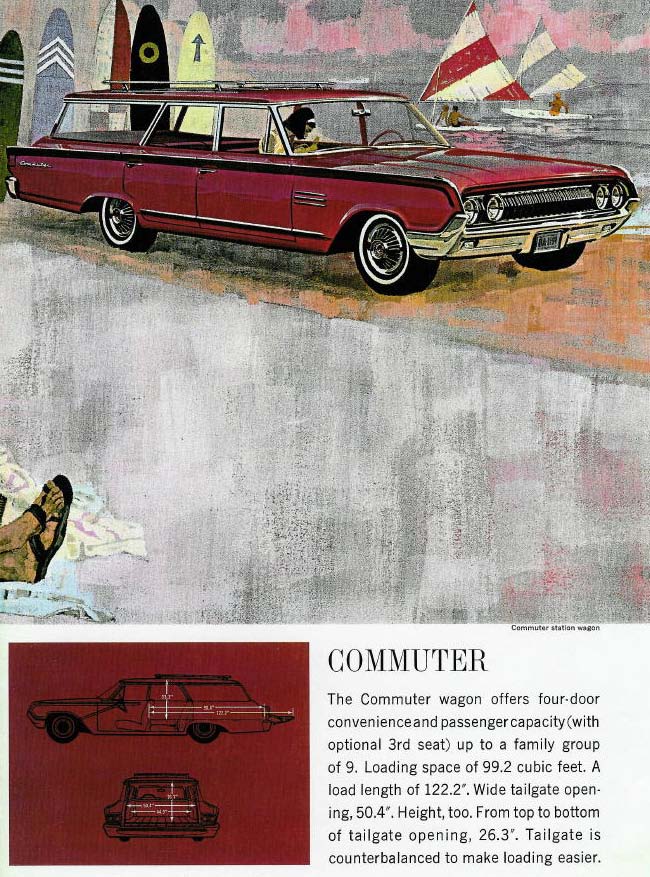 1964 Mercury Full-Size Brochure Page 11
